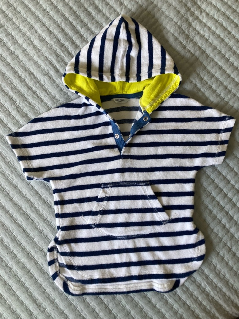 Baby Boden Towelling Throw On, 6-12m